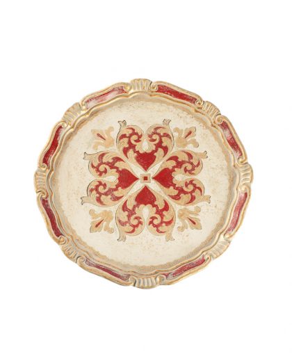Bajoplato Florentino Oro y Rosa