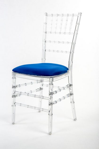 Cojín fijo color Azul Klein