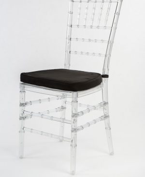 Cojín con anillas color Negro