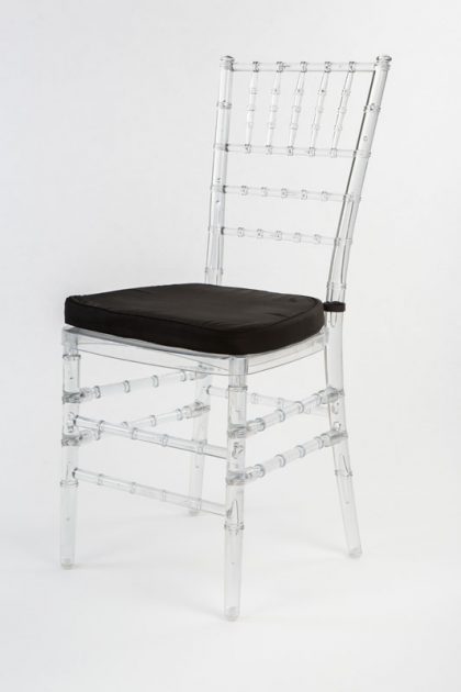 Cojín con anillas color Negro