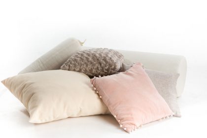 Lounge cushions, toasted colored