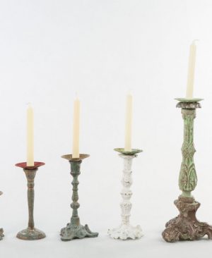 Juego de Candeleros con distintos tamaños