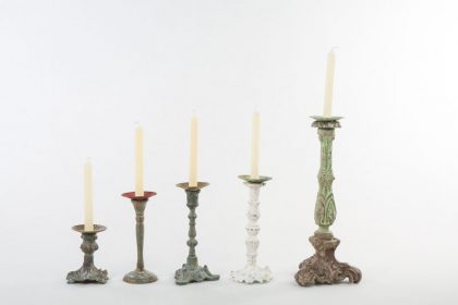 Juego de Candeleros con distintos tamaños