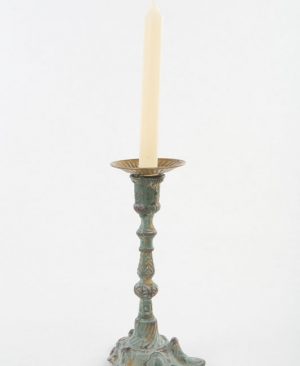 Candelero Teresia de sobremesa metal color bronce