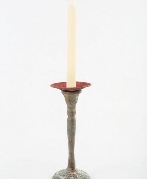 Candelero Stefano de sobremesa metal bronce