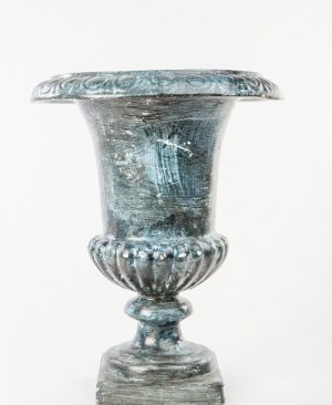 Copa Medicci gris decapado de resina