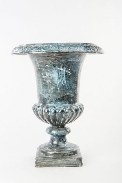 Copa Medicci gris decapado de resina