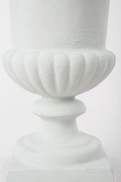 Copa Medicci color blanco de resina