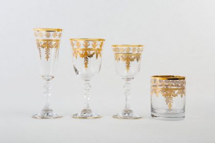 Cristalería Dorada Anaïs