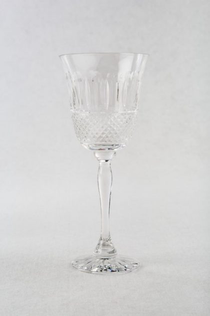 Copa tallada de vino tinto