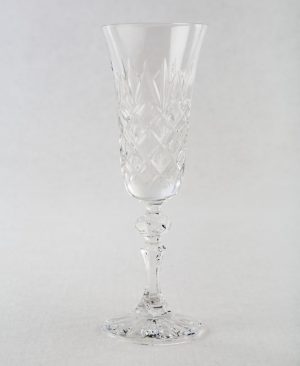 Copa tallada de champagne