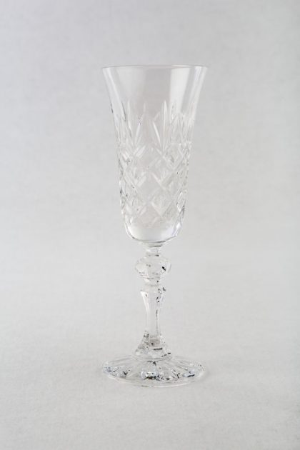 Copa tallada de champagne