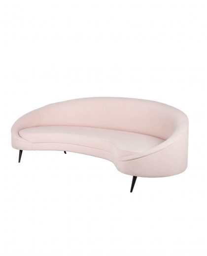 Pink Teardrop Sofa
