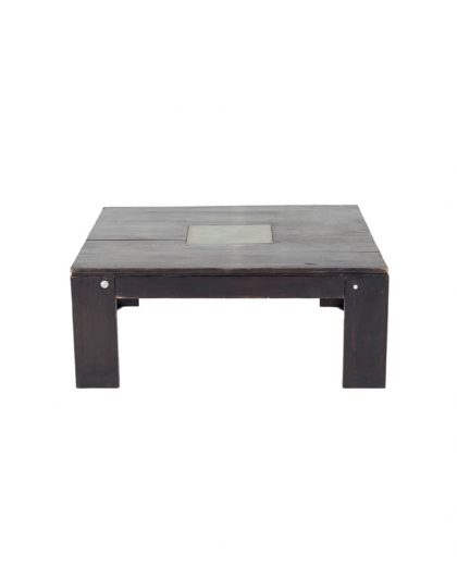 Mesa de centro madera módulos cuadrados