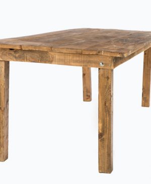 Mesa Rústica de Madera
