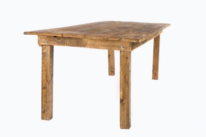 Mesa Rústica de Madera
