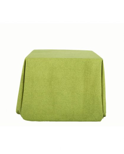 Mantel de Lino rústico color verde