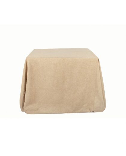 Mantel de Lino rústico color tierra