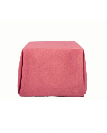 Mantel de Lino rústico color rosa