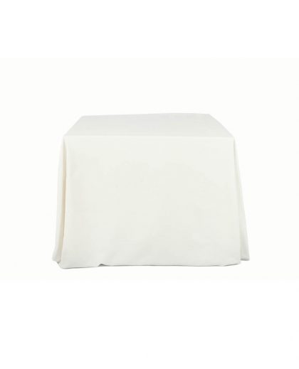 White Cotton Tablecloth