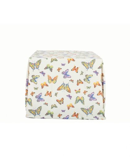 Mantel de Algodón estampado con mariposas