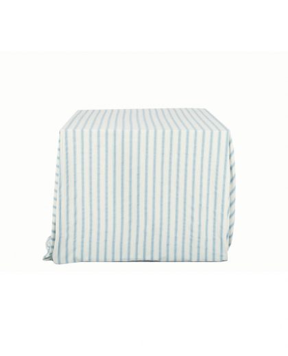 Mantel de Algodón estampado a rayas