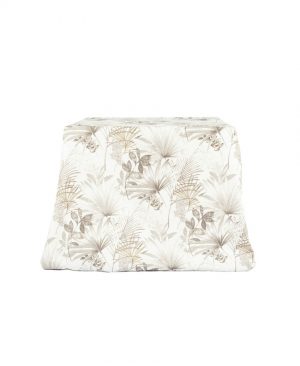 Mantel de Algodón estampado floral tropical