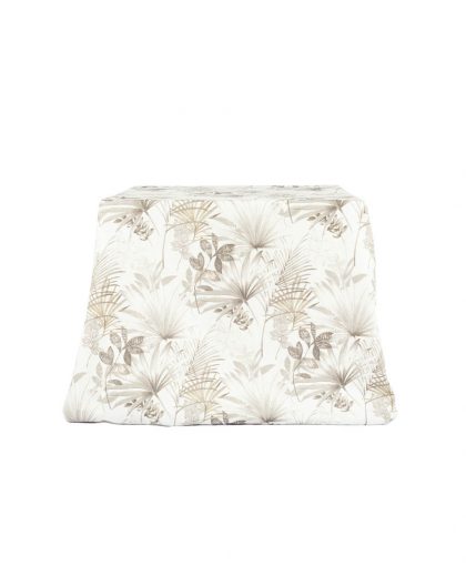 Mantel de Algodón estampado floral tropical