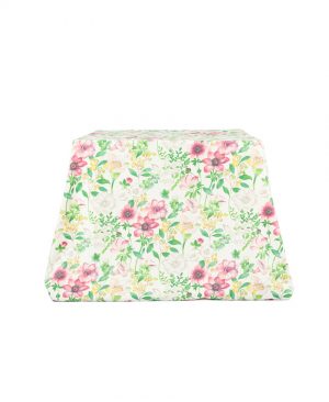 Spring floral printed cotton tablecloth