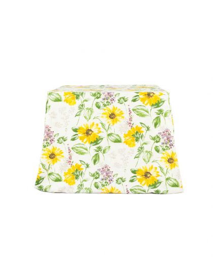 Mantel de Algodón estampado floral girasol