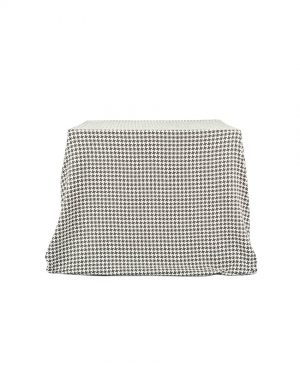 Geometric printed cotton tablecloth