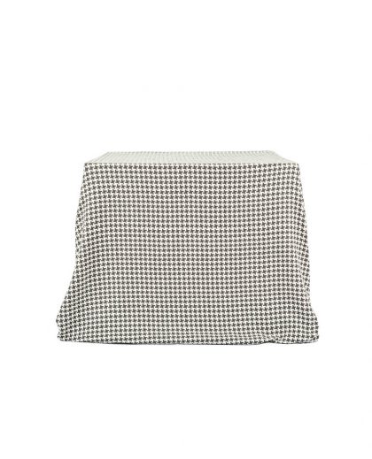 Geometric printed cotton tablecloth