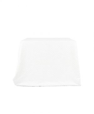 Mantel de Algodón estampado blanco a cuadros