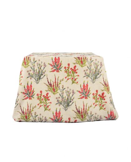 Mantel de Algodón estampado floral jaramago