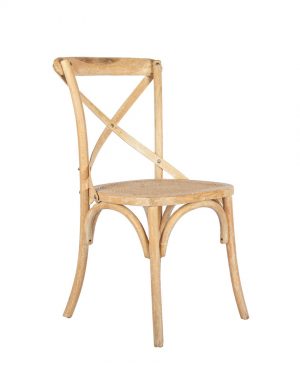 Silla Cross Back roble