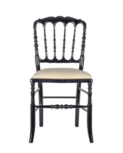 Silla Napoleón Negra