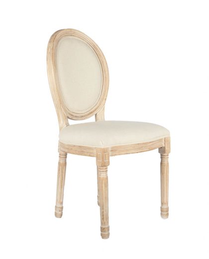 Silla Louis XVI respaldo tapizado