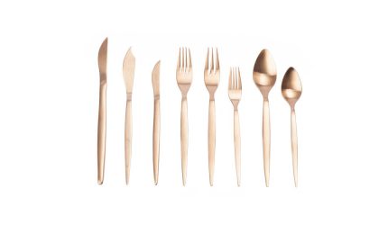 Flatware set Tiffany rose gold