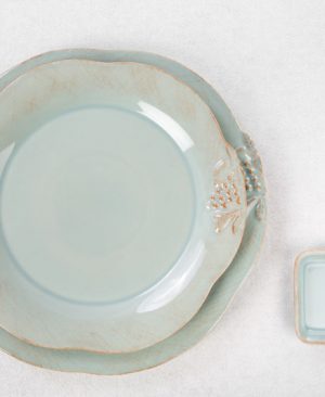 Vajilla Loza Turquesa con Uvas